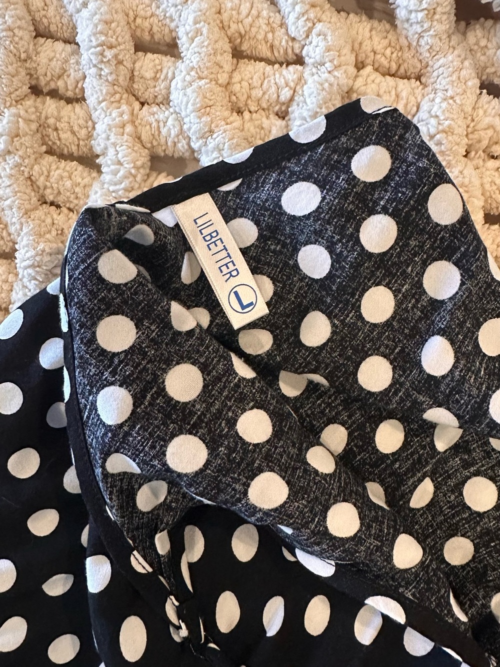 Polka Dot Spaghetti Strap Maxi Dress - Black & White - Picture 3 of 12